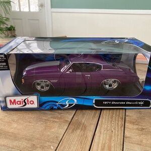 Rare Maisto Special Edition 1971 Chevrolet Chevelle 1:18 scale diecast model car